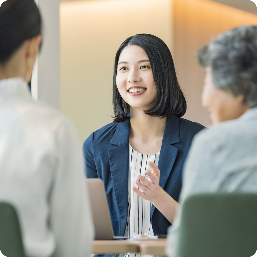 人生100年時代におけるライフサポートプラットフォーマーを目指します。